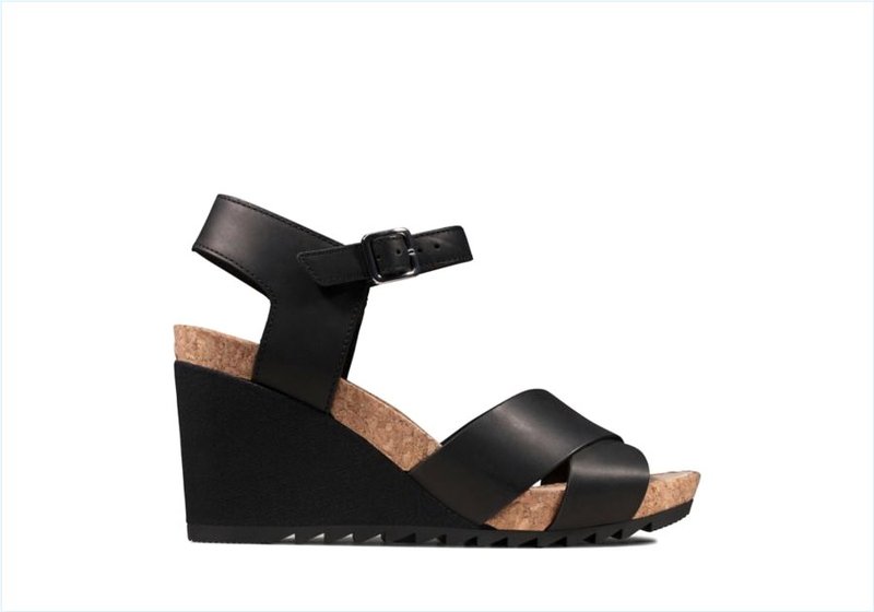 Flex Sun / Black Leather Womens Sandals Flex Sun / Black Leather Womens Sandals