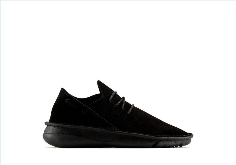 Clarks Origin / Black Suede Womens Sport Shoes Clarks Origin / Black Suede Womens Sport Shoes