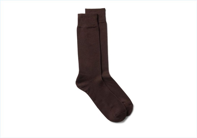 Classic Bamboo Crew / Brown Mens Accessories Socks Classic Bamboo Crew / Brown Mens Accessories Socks