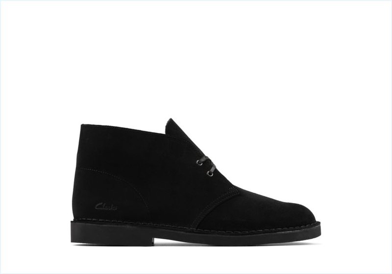 Desert Boot 2 / Black Suede Mens Boots Desert Boot 2 / Black Suede Mens Boots