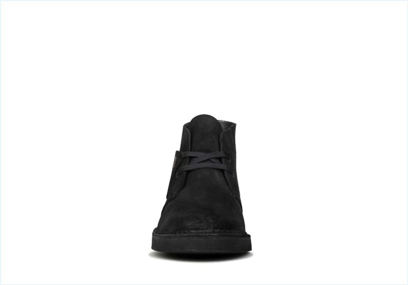  Desert Boot 2 / Black Suede Womens Boots