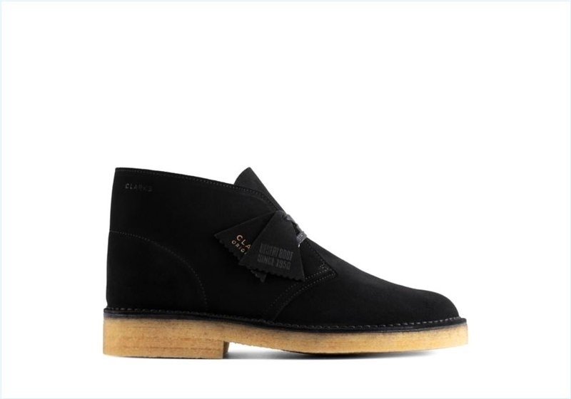 Desert Boot 221 / Black Suede Mens Originals Boots Desert Boot 221 / Black Suede Mens Originals Boots