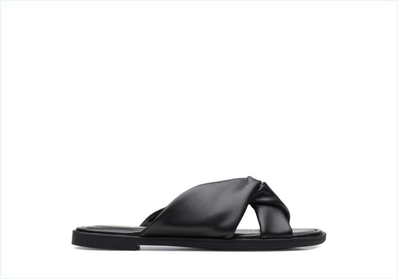 Reyna Twist / Black Synthetic Womens Sandals Reyna Twist / Black Synthetic Womens Sandals