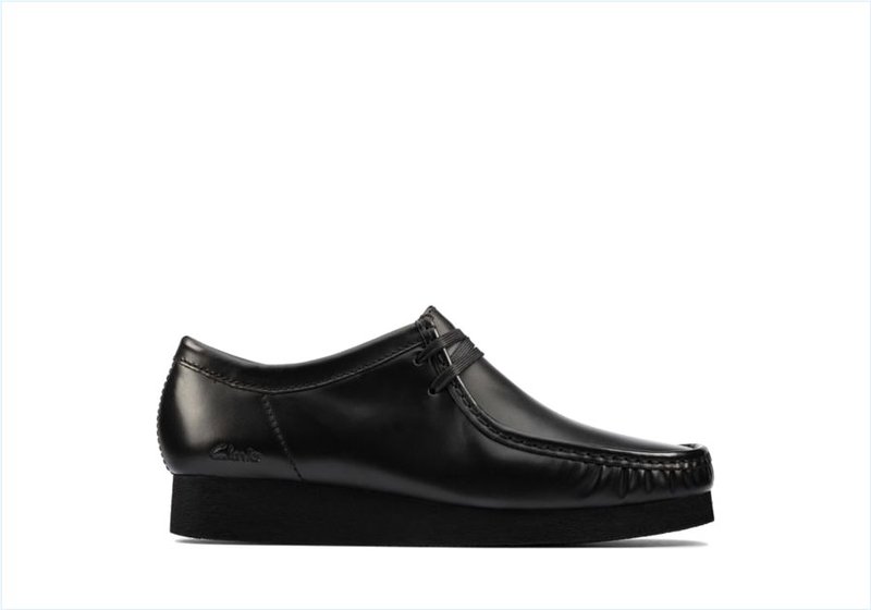 Wallabee 2 / Black Leather Mens Shoes Wallabee 2 / Black Leather Mens Shoes