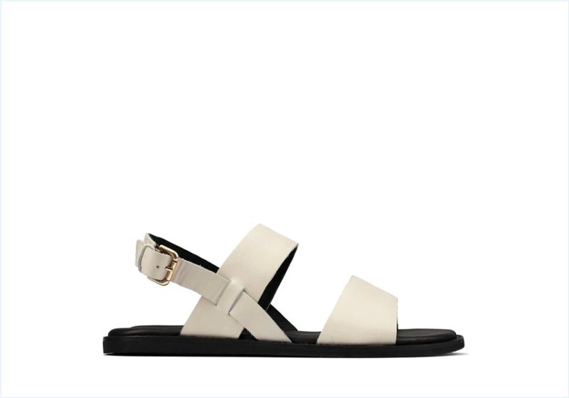 Karsea Strap / White Leather Womens Sandals Karsea Strap / White Leather Womens Sandals