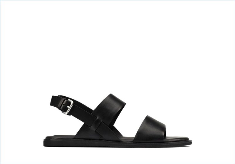 Karsea Strap / Black Leather Womens Sandals Karsea Strap / Black Leather Womens Sandals