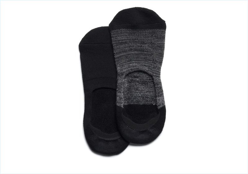 2 Pack Crew Liner / Black Mens Accessories Socks 2 Pack Crew Liner / Black Mens Accessories Socks