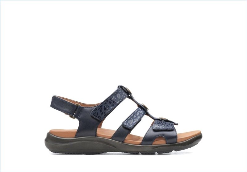 Kylyn Step / Navy Combination Womens Sandals Kylyn Step / Navy Combination Womens Sandals