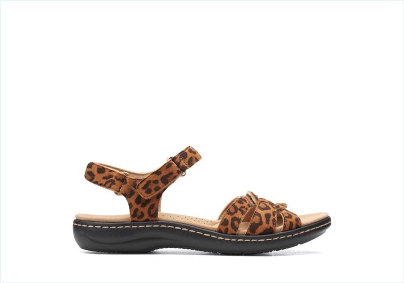 Laurieann Sela / Leopard Print Womens Sandals Laurieann Sela / Leopard Print Womens Sandals