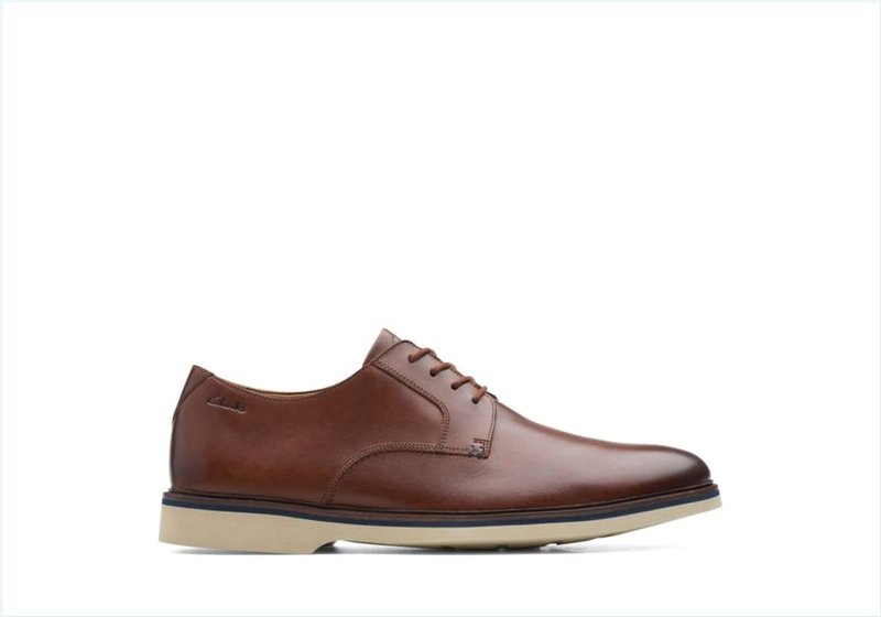 Malwood Plain / Dark Tan Leather Mens Shoes Malwood Plain / Dark Tan Leather Mens Shoes