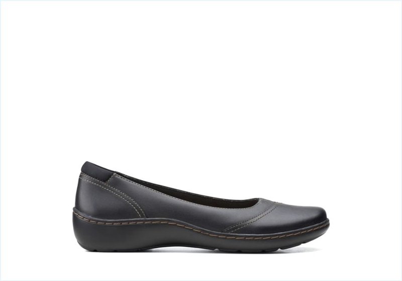 Cora Eliza / Black Leather Womens Shoes Cora Eliza / Black Leather Womens Shoes