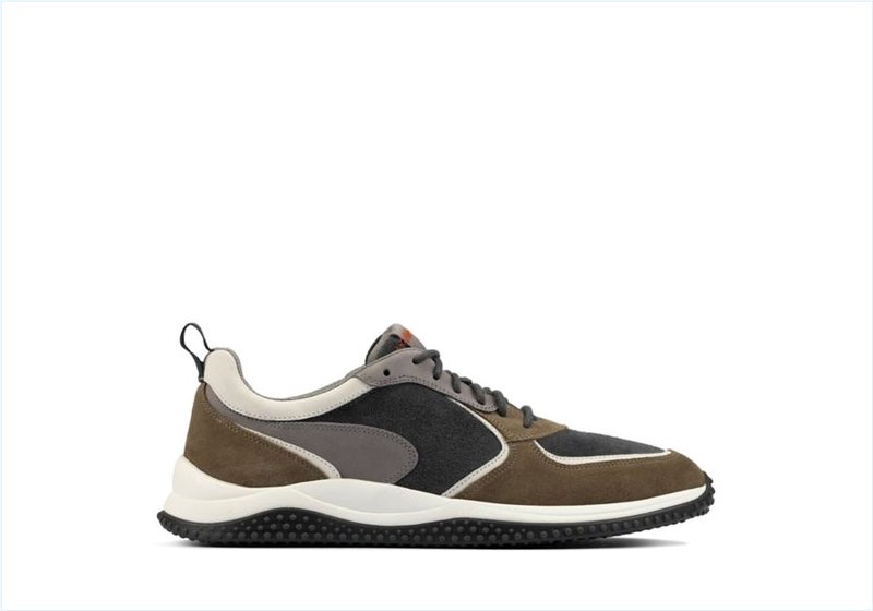 Puxton Run / Olive Combination Mens Shoes Puxton Run / Olive Combination Mens Shoes