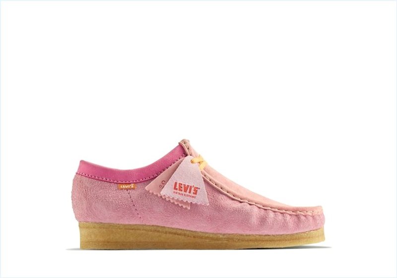 Wallabee / Pink Combi Mens Originals Icon Shoes Wallabee / Pink Combi Mens Originals Icon Shoes
