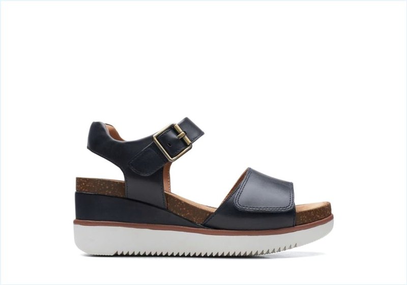 Lizby Strap / Navy Leather Womens Sandals Lizby Strap / Navy Leather Womens Sandals