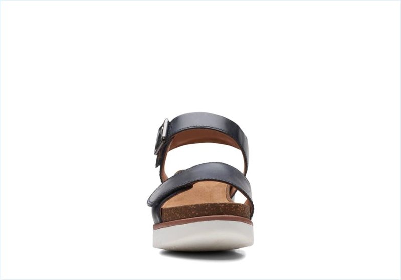  Lizby Strap / Navy Leather Womens Sandals