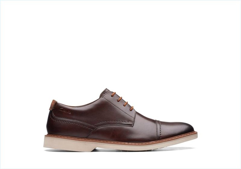 Atticus LT Cap / Dark Brown Leather Mens Shoes Atticus LT Cap / Dark Brown Leather Mens Shoes