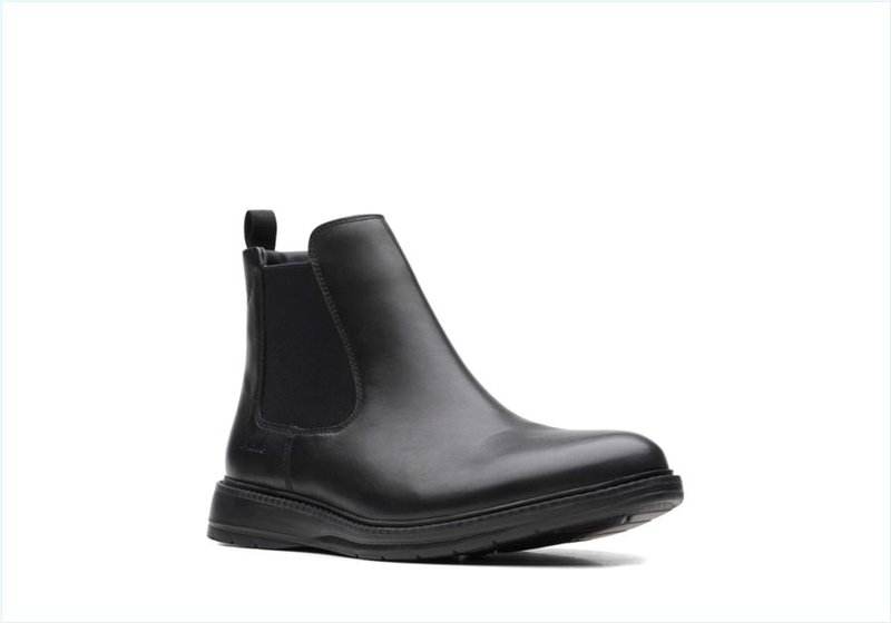  Chantry Top / Black Leather Mens Boots