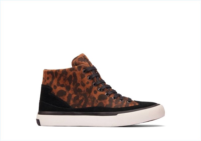 Aceley Zip Hi / Leopard Suede Womens Sport Boots Aceley Zip Hi / Leopard Suede Womens Sport Boots