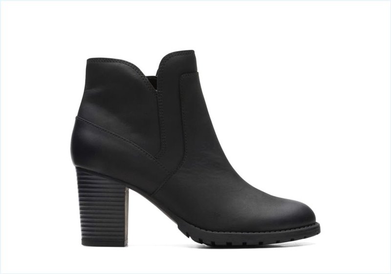 Verona Step / Black Leather Womens Boots Verona Step / Black Leather Womens Boots