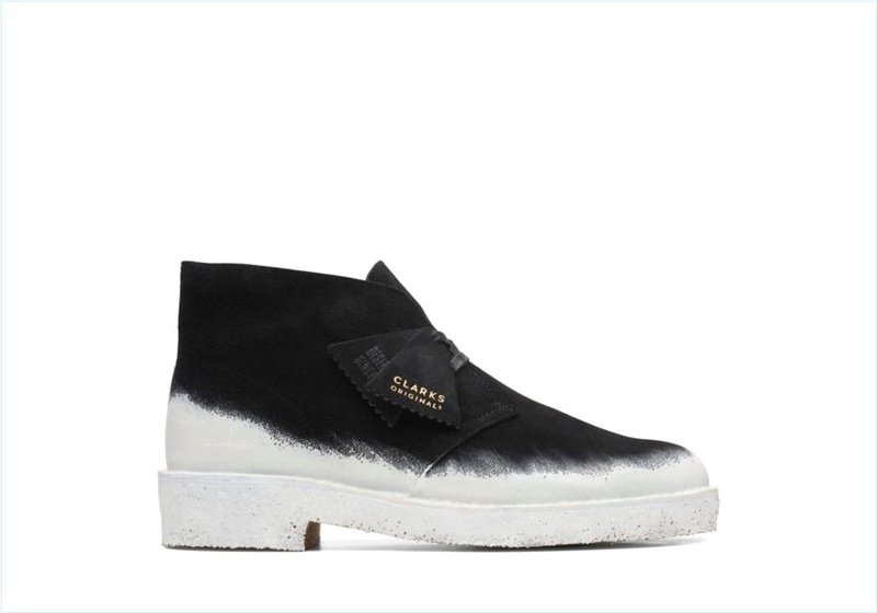 Desert Boot 221 / Black/White Mens Originals Boots Desert Boot 221 / Black/White Mens Originals Boots