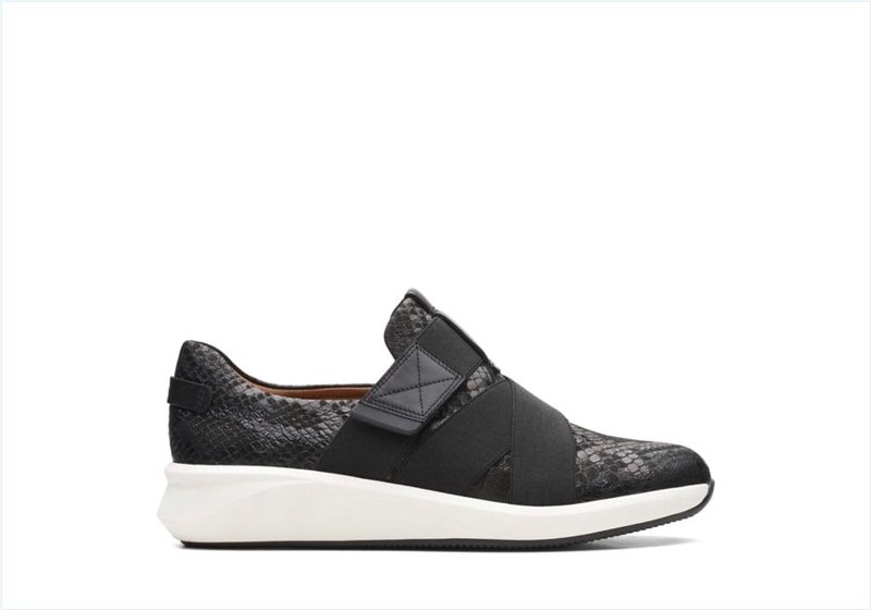  Un Rio Strap / Black Snake Womens Sport Shoes