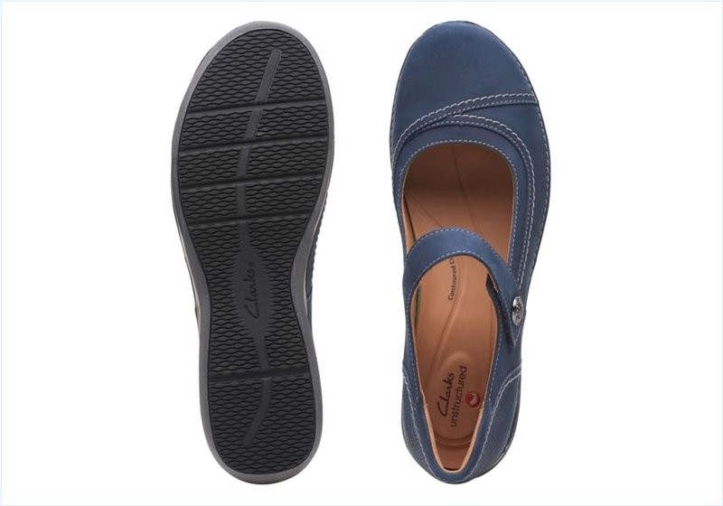  Appley Walk / Navy Nubuck Womens Shoes