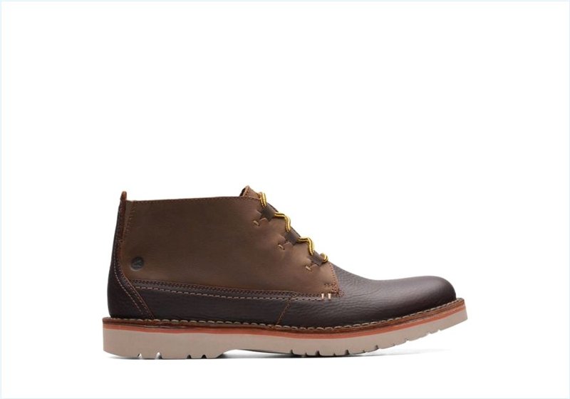 Eastford Mid / Dark Brown Combi Mens Boots Eastford Mid / Dark Brown Combi Mens Boots