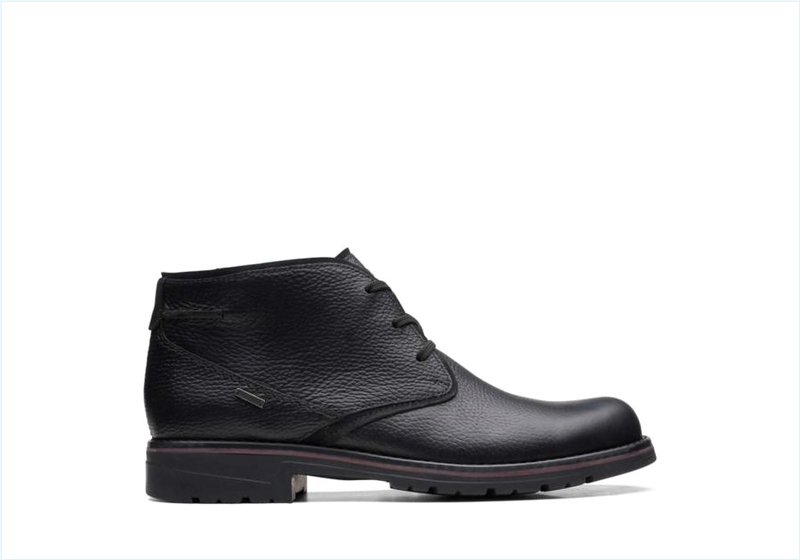 Morris Peak / Black Tumbled Mens Boots Morris Peak / Black Tumbled Mens Boots