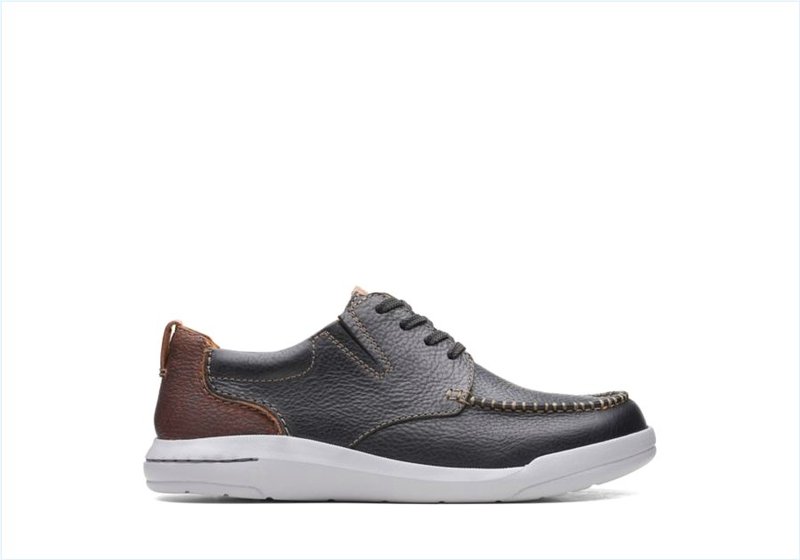 Driftway Low / Black Leather Mens Shoes Driftway Low / Black Leather Mens Shoes