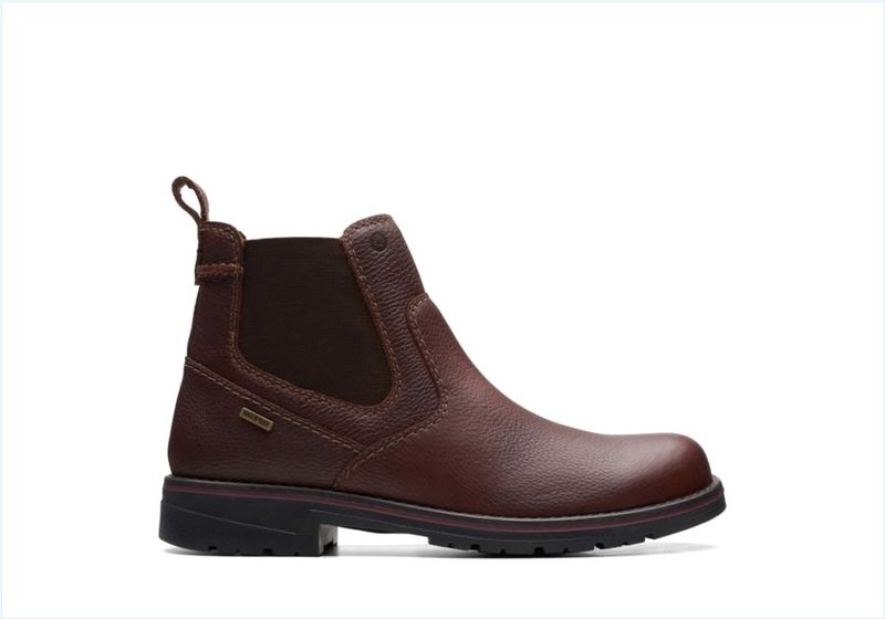 Morris Up / Brown Tumbled Mens Boots Morris Up / Brown Tumbled Mens Boots