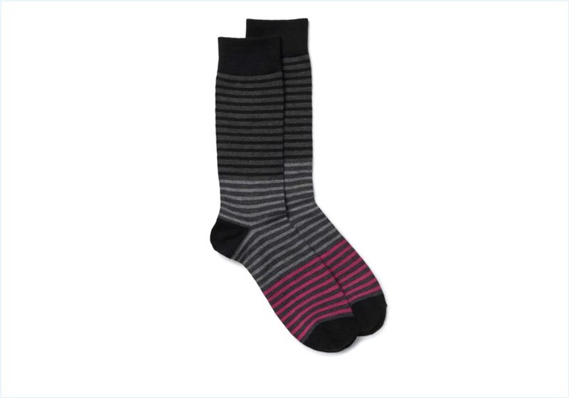 3 Stripe Crew / Black Mens Accessories Socks 3 Stripe Crew / Black Mens Accessories Socks